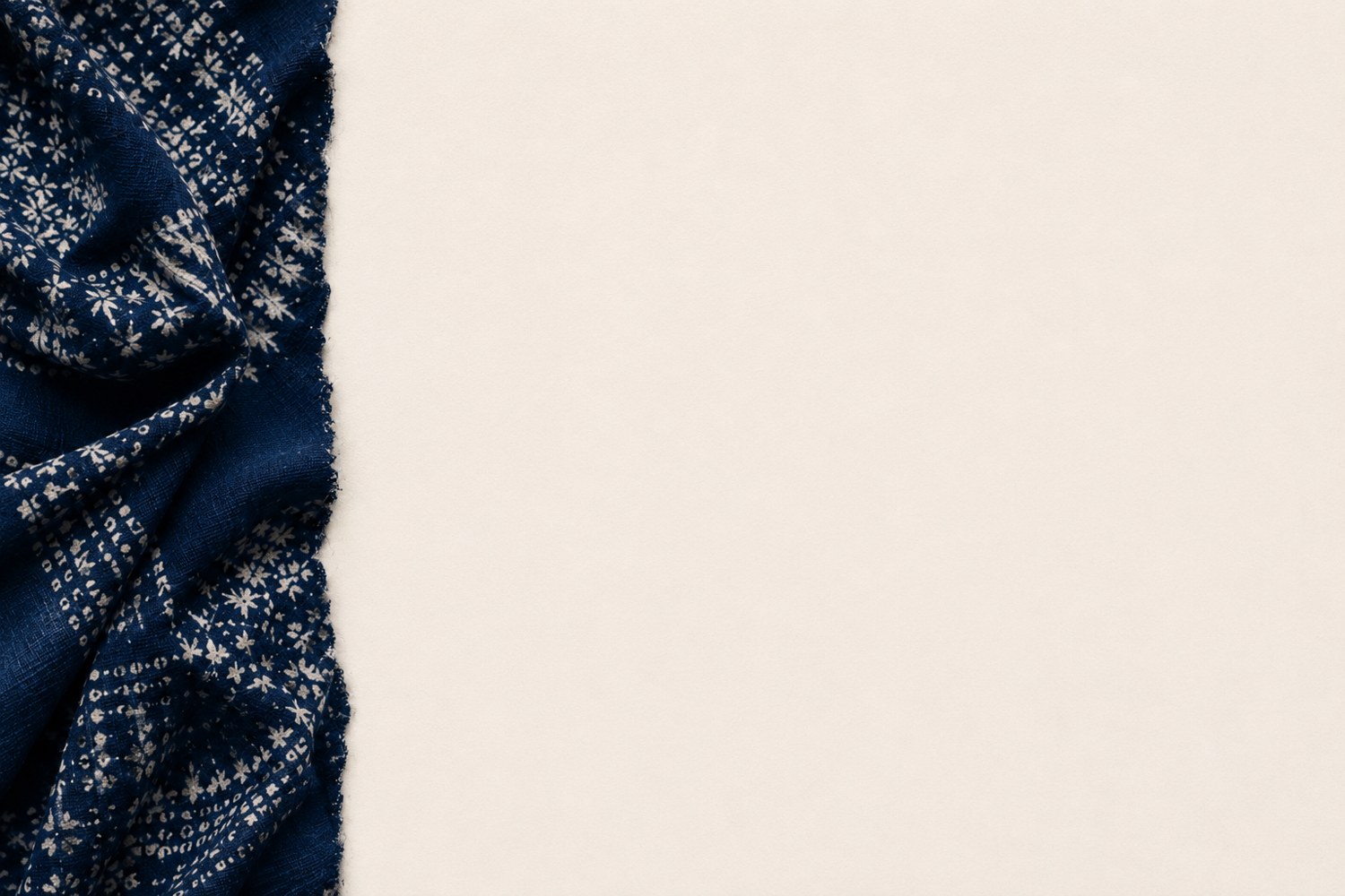 Hand-dyed àjoké cloth made in Nigeria